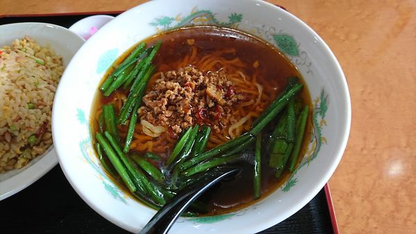 「チャーハン ラーメンセット　７００円　※」@陳記 馬立店の写真