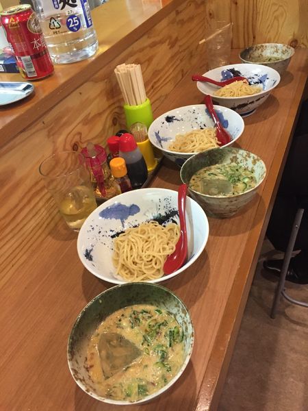 「【気まぐれ限定】すったてつけ麺」@ラーメン カワタカの写真