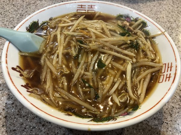 「もやしラーメン」@ラーメン王 後楽本舗の写真