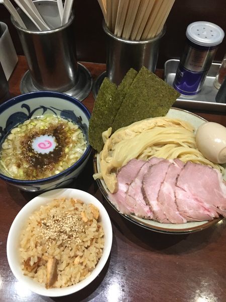 「つけめん 特製トッピング」@煮干中華そば 鈴蘭 中野店の写真