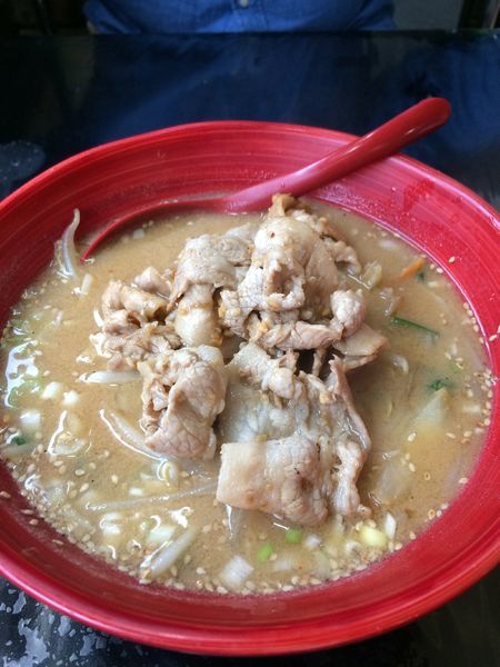 「焼肉みそラーメン910円」@とうりゃんせの写真