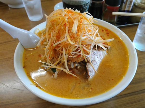「ネギ味噌チャーシュー麺」@萬馬軒 諏訪店の写真