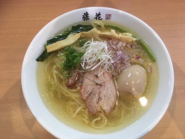 「味玉塩らぁ麺880円」@支那蕎麦屋 藤花の写真