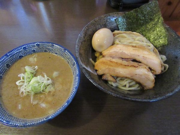 「特製つけ麺（１０００円）」@つけ麺 弥七の写真