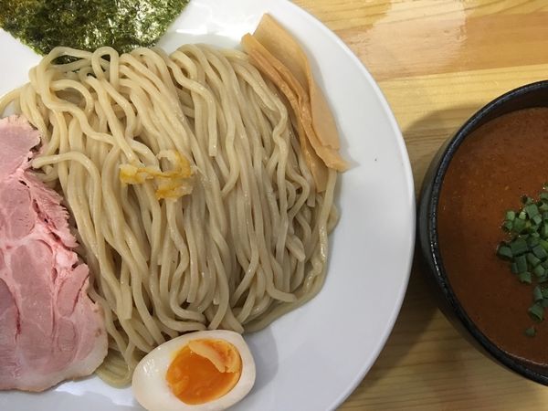 「辛つけ麺 900円」@麺匠 京の写真