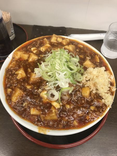 「麻婆冷やし」@麺屋 元の写真