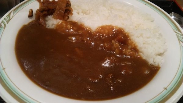 「カレーライス 400円」@いろり庵きらく 浦和店の写真