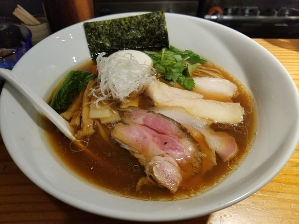 「特製醤油そば (1050円)」@麺処 篠はらの写真