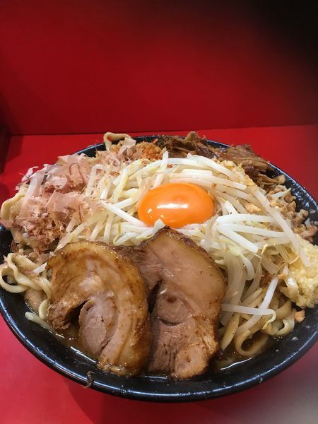 「まぜそば大盛600g」@麺屋 桐龍の写真