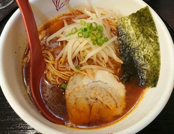 「赤いらーめん」@麺処 あす花の写真