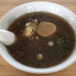 正油帆立ラーメン(800¥)