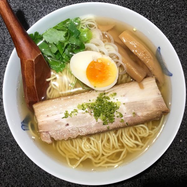 「和風柚子柳麺」@麺屋ひょっとこ 銀座店の写真