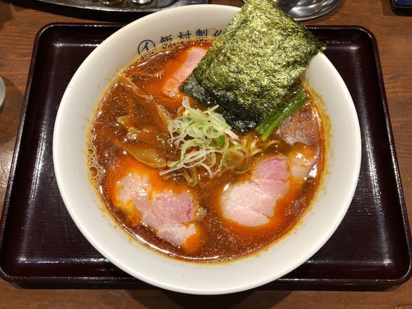 「辛い中華そば」@中華そば 飯村製作所の写真