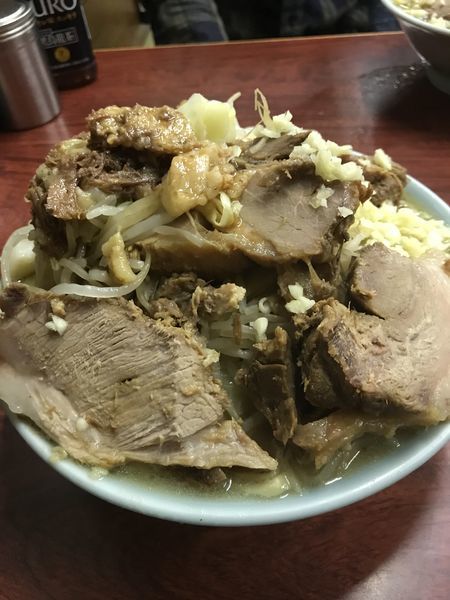 「国産ブタメン」@ラーメン富士丸 神谷本店の写真