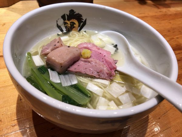 「鴨中華そば（塩）」@満鶏軒の写真