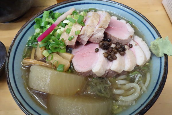 「【限定 水無月】含ませ大根 冷し 鴨B」@MENYA 食い味の道有楽の写真