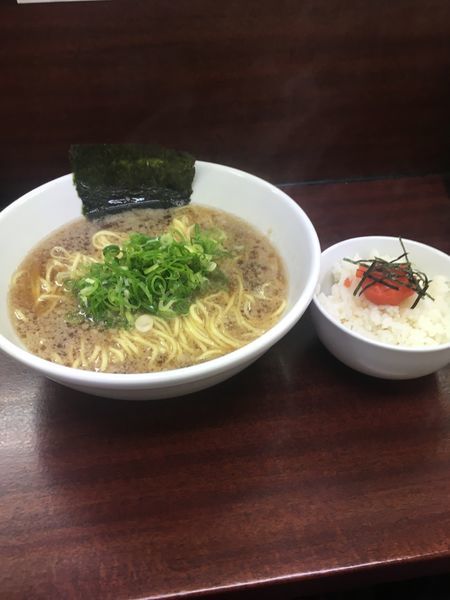 「朝ラーメンA 700円」@麺屋 民のかまどの写真