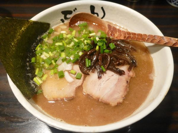 「特製ポタそば¥750」@濃厚豚そば ぶれんの写真