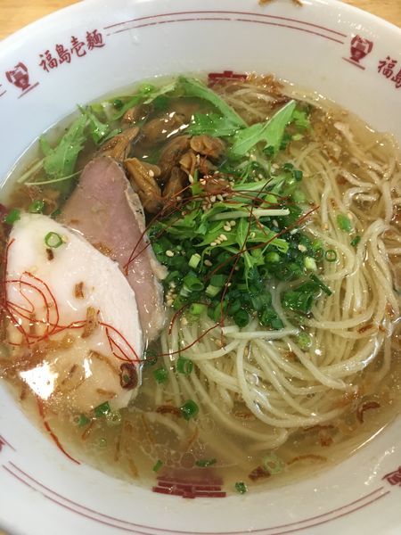 「貝そば¥800」@福島壱麺の写真