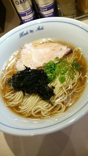 「濃厚煮干しらーめん    ８００円」@中華蕎麦 あお木 secondの写真