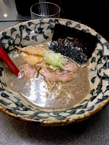 「イワシ醤油ラーメン」@洛二神の写真