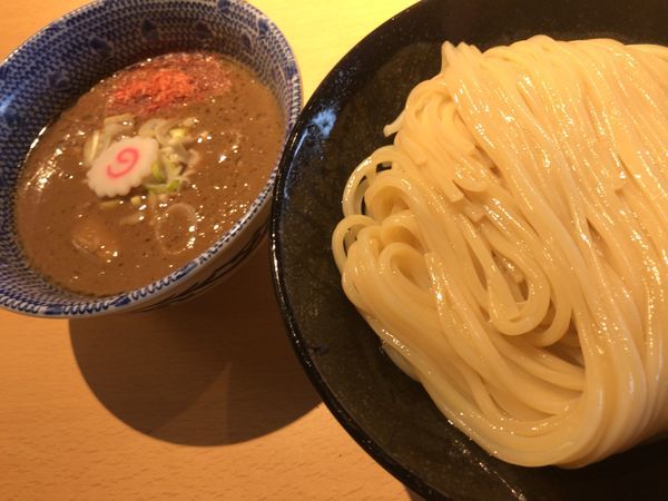 「海老つけ麺(大盛)」@頑者NEXT LEVEL アクアシティお台場店の写真