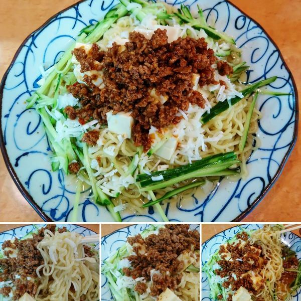 「冷し麻婆麺　800円」@中華・洋食 やよいの写真