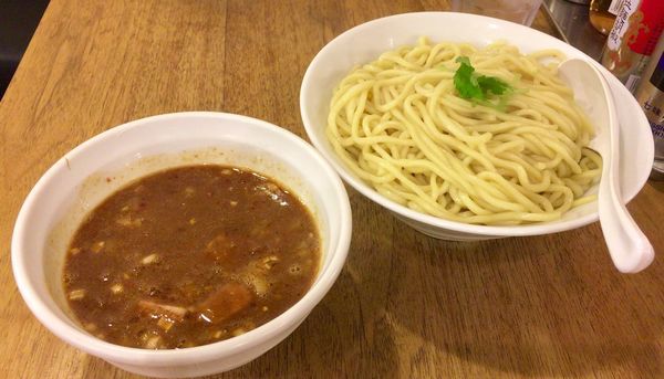 「煮干し辛つけ麺 特盛り」@つけめん桜坂の写真