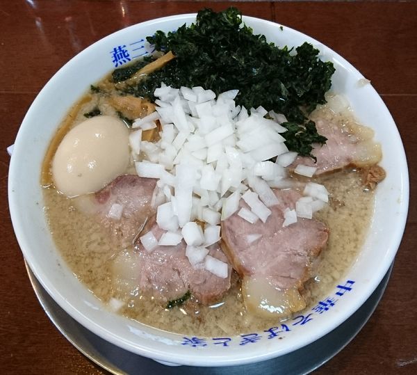 「特製背脂煮干しそば」@燕三条中華そば ぎと家 武里本店の写真