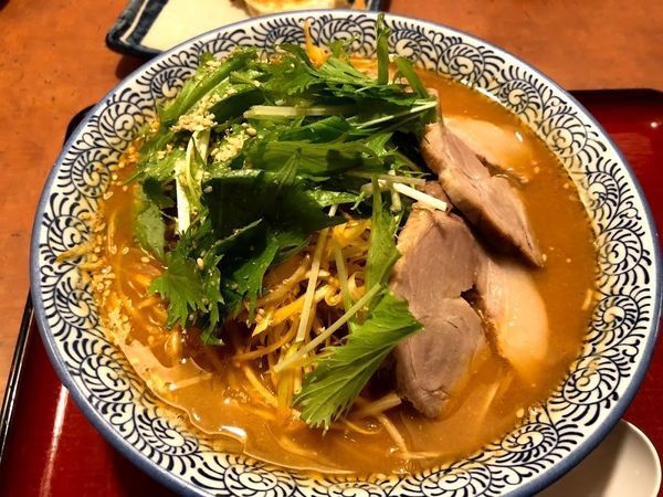 「ネギ味噌チャーシュー」@唐麺や十兵衛 花園店の写真