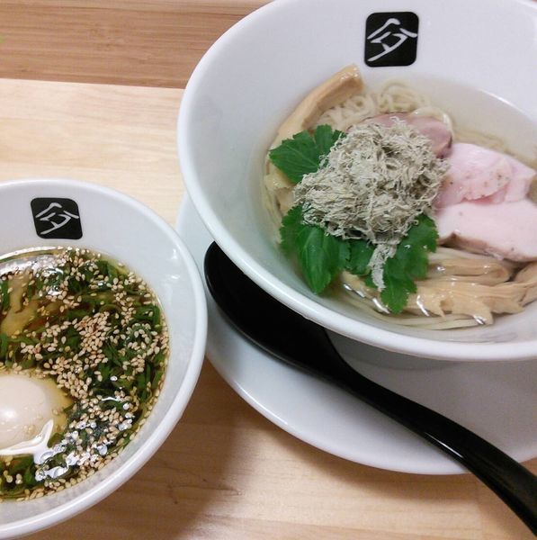 「特製鶏つけそば　１０００円」@中華そば 髙野の写真