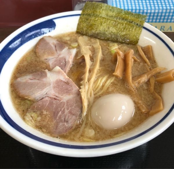 「うさぎらーめん　並　こってり」@らーめん うさぎやの写真