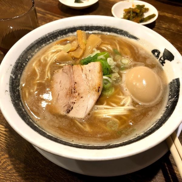 「ばり嗎味玉」@ばり嗎 東松山店の写真