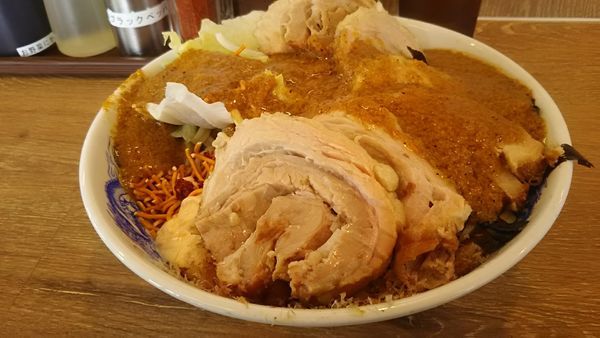 「冷しまぜそば 倍盛り」@ジャンクガレッジ 越生店の写真