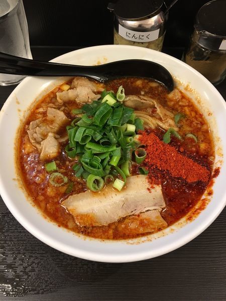 「辛口肉そば 醤油」@辛口肉ソバ ひるドラ 日本橋店の写真