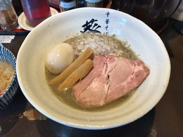 「濃厚煮干しらーめん」@濃厚煮干らーめん 川むらの写真