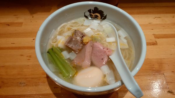 「味玉鴨中華そば(塩)」@満鶏軒の写真