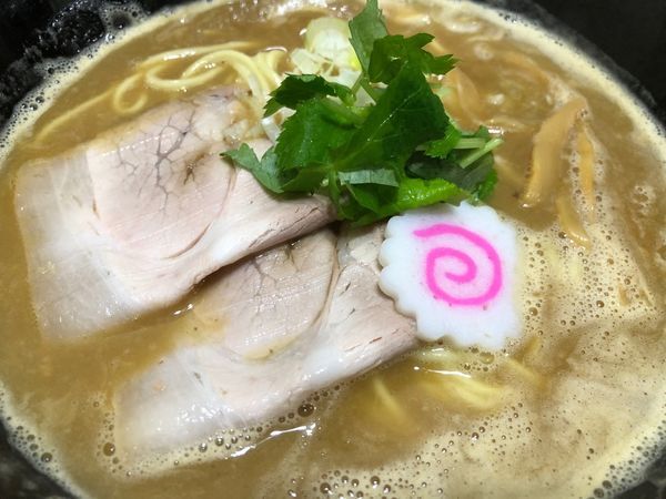 「鶏煮込みそば」@ラーメン人生 JET 福島本店の写真