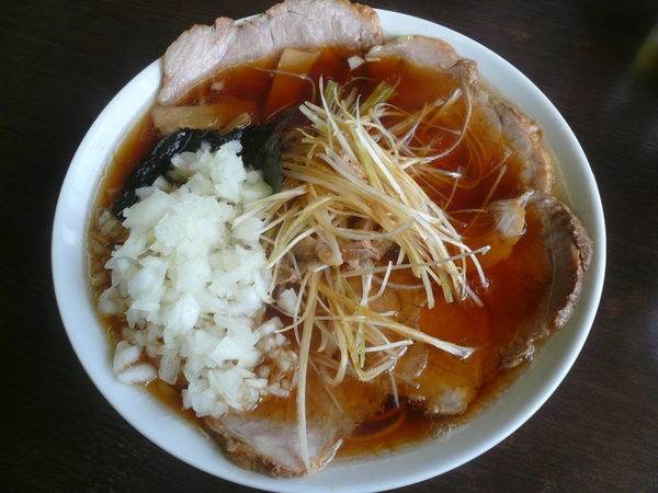 「ネギチャーシューメン（玉ねぎ増）」@三番亭の写真