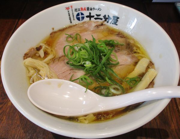 「十二分屋そば　680円」@近江熟成醤油 十二分屋 早稲田店の写真