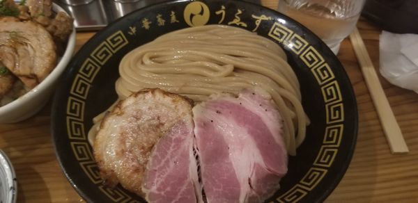 「つけ味玉(並)チャーシューご飯」@中華蕎麦うゑずの写真