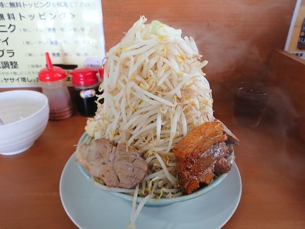 「ラーメン大 野菜まし 880円」@ラーメン ジライヤの写真