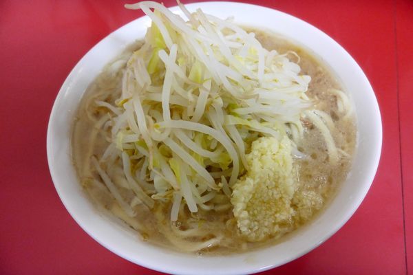 「小ラーメン¥700／ニンニク¥0」@ラーメン二郎 茨城守谷店の写真
