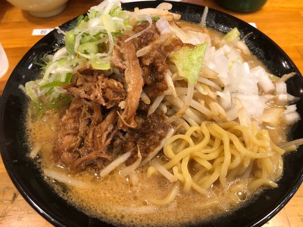 「野菜たっぷり濃厚味噌ラーメン850円」@濃厚味噌ラーメン さごはちの写真