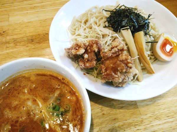 「【限定】辛から鳥 ￥850」@寿製麺よしかわ 坂戸店の写真