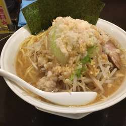みちる麺 中盛 野菜脂増し