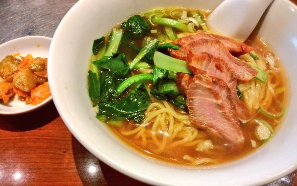 「チャーシューメン＋セット(焼き餃子)」@宏福楼の写真