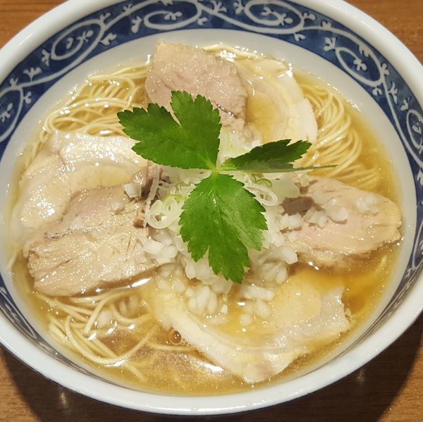 「【限定B】 背黒の豚清湯中華そば￥890」@寿製麺よしかわ 川越店の写真