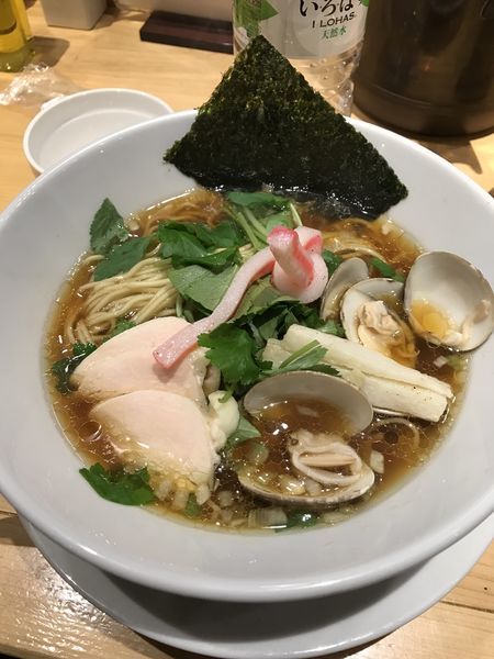「蛤SOBA」@Ginza Noodles むぎとオリーブの写真