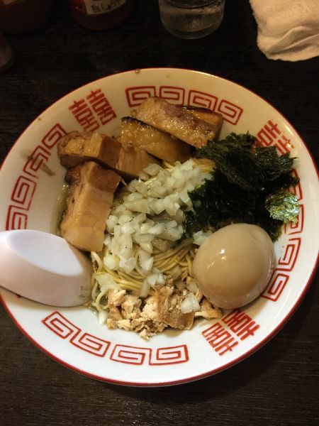 「煮干のまぜそば」@煮干まぜソバ 水の写真